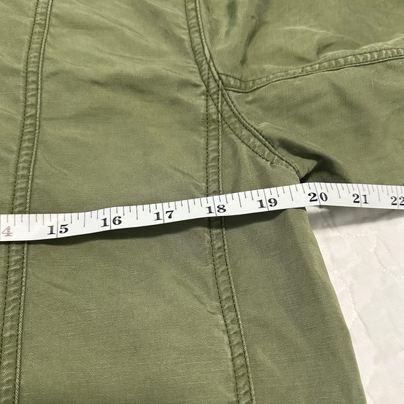 Anthropologie Oversized Cropped Aviator Jacket - Picture 7 of 8